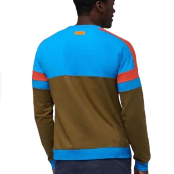 Cotopaxi men’s xl bandera organic sweatshirt colorblock mid layer retro look - Picture 3 of 7